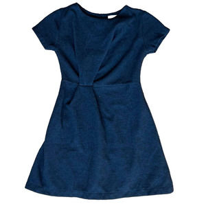 ZARA KIDS RIBBED NAVY FORMAL DRESS SZ GIRLS 10 (140CM)